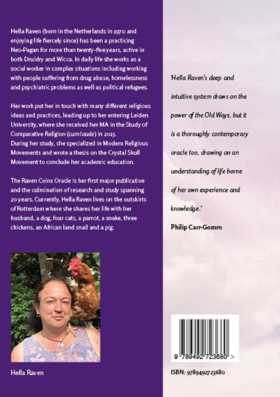 Achterkant van The Raven Coins Oracle