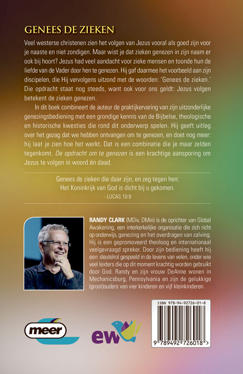 Achterkant van De opdracht om te genezen