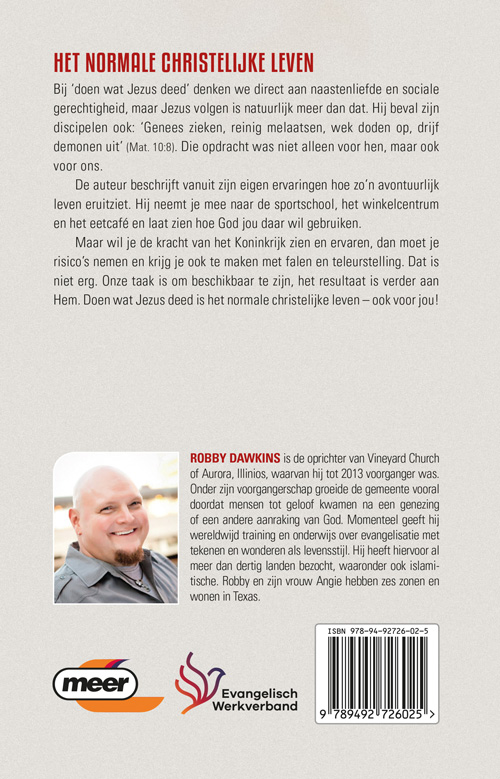 Achterkant van Doe wat Jezus deed