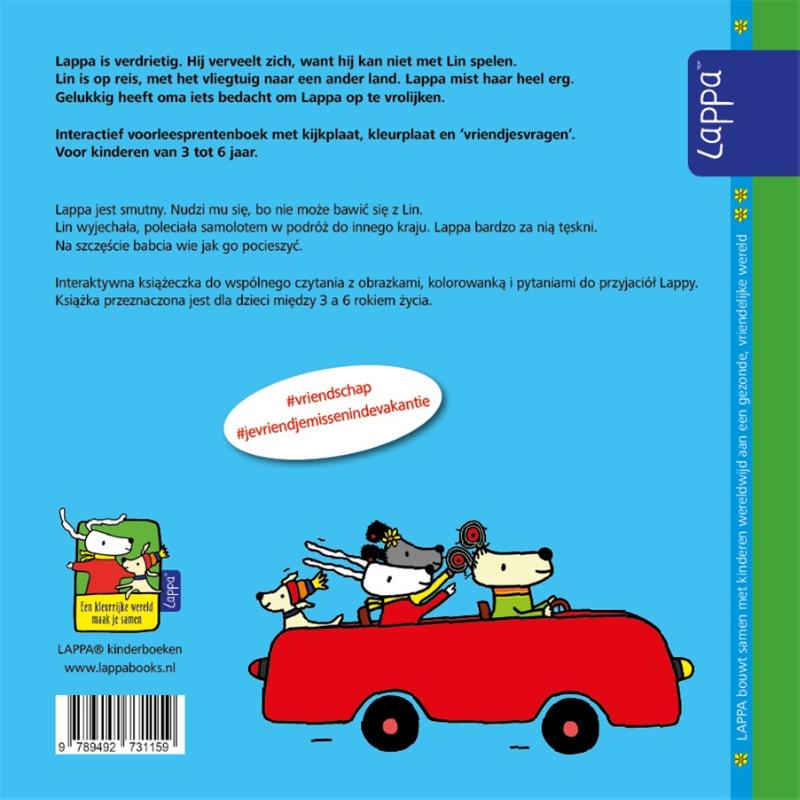 Achterkant van Lappa is verdrietig - Lappa jest smutny (NL-PO)