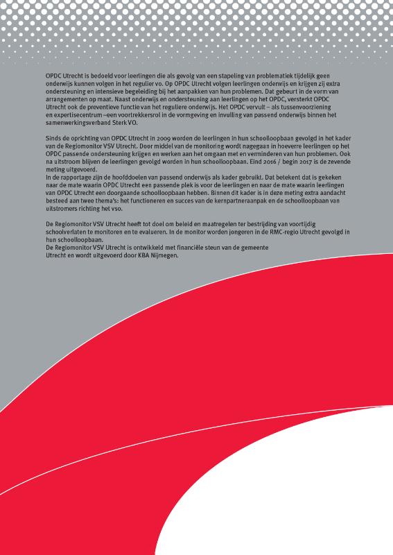 Achterkant van Monitoring OPDC Utrecht: zevende meting