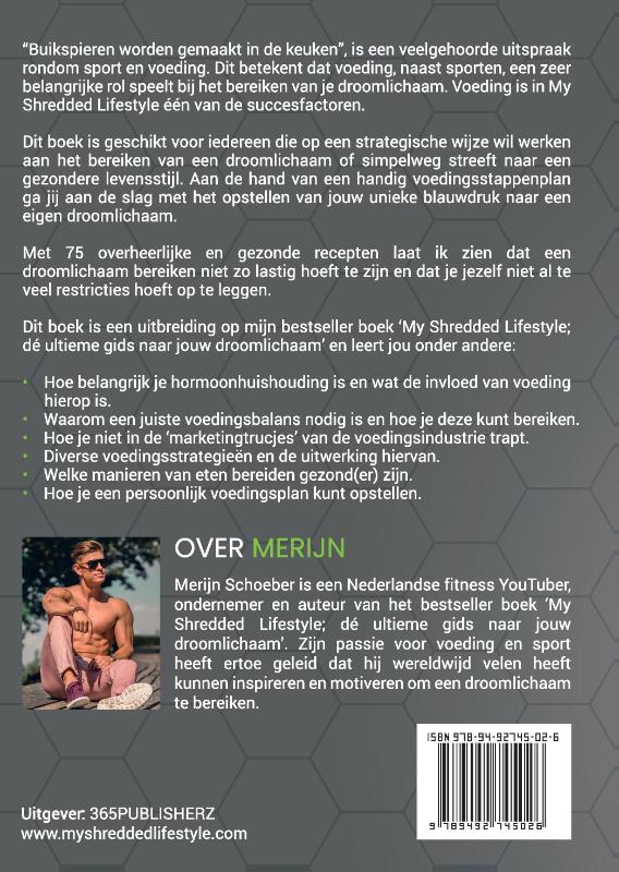 Achterkant van My Shredded Lifestyle 2