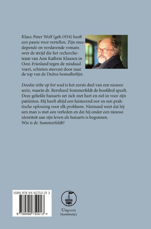 Achterkant van Doodse stilte op het Wad