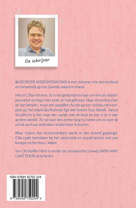 Achterkant van Bloedrode midzomeravond