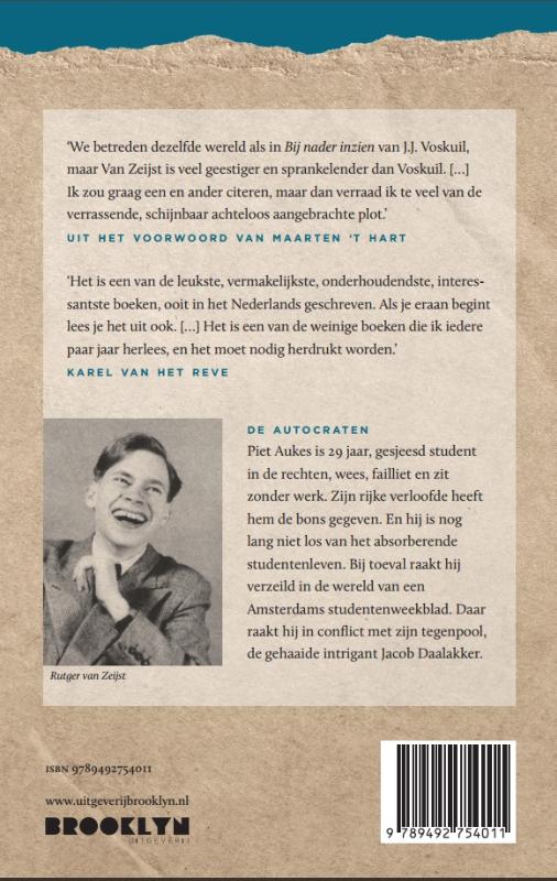 Achterkant van De autocraten