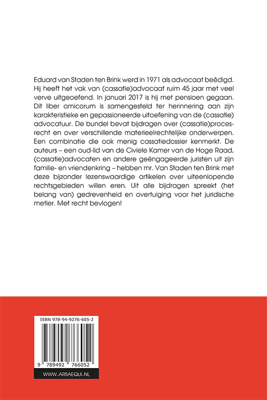 Achterkant van Met recht bevlogen