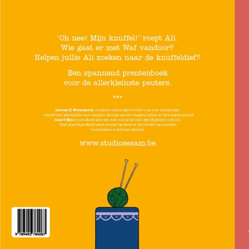Achterkant van Knuffeldief