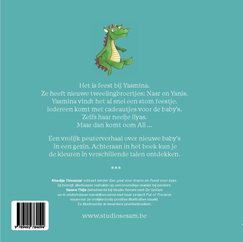 Achterkant van Overal cadeautjes