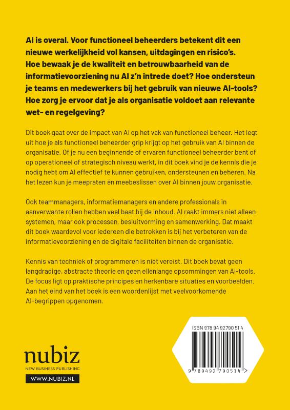 Achterkant van Functioneel beheer en AI