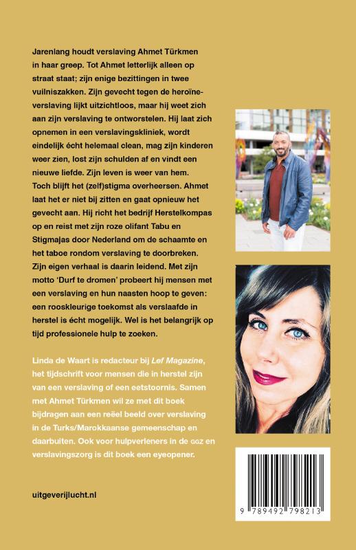 Achterkant van Taboe