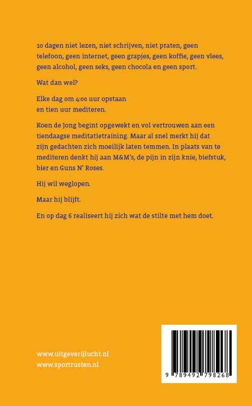 Achterkant van Tien dagen stil
