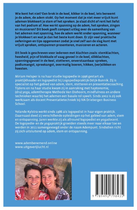 Achterkant van Adembenemend