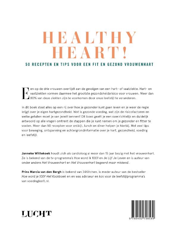 Achterkant van Healthy heart