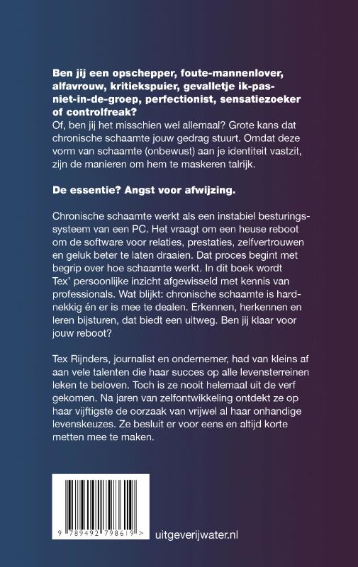 Achterkant van Uit schaamte