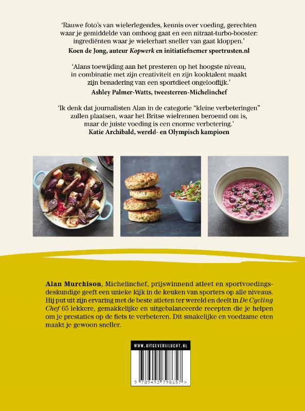 Achterkant van de Cycling Chef