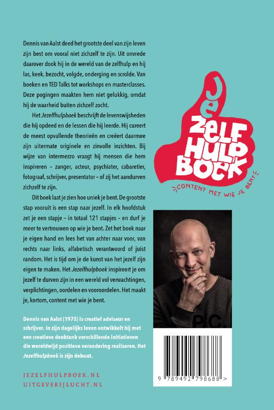 Achterkant van Jezelfhulpboek