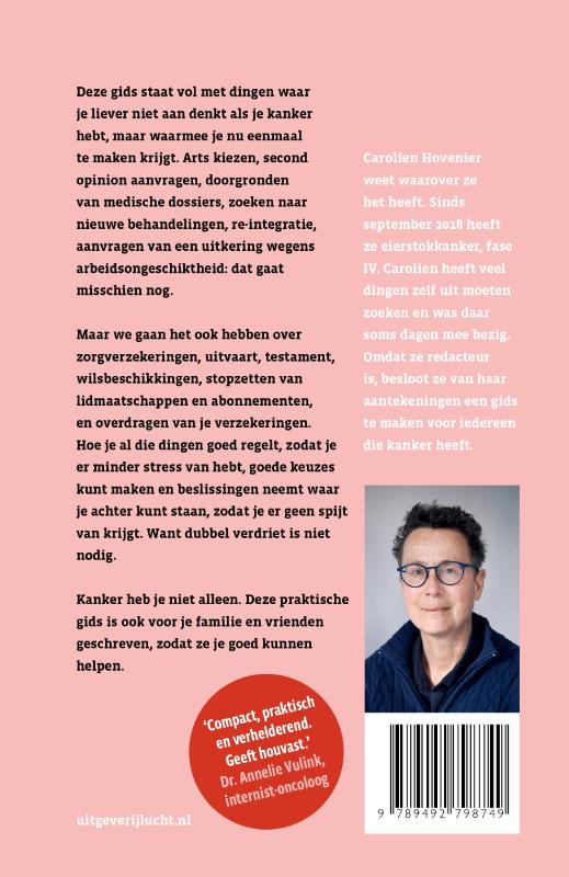 Achterkant van Dubbel verdriet is niet nodig