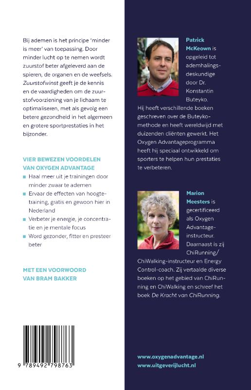 Achterkant van Zuurstofwinst