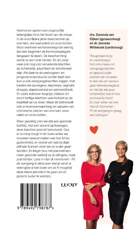 Achterkant van Hart & hormonen