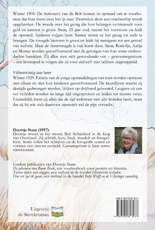 Achterkant van Gewoontegetrouw