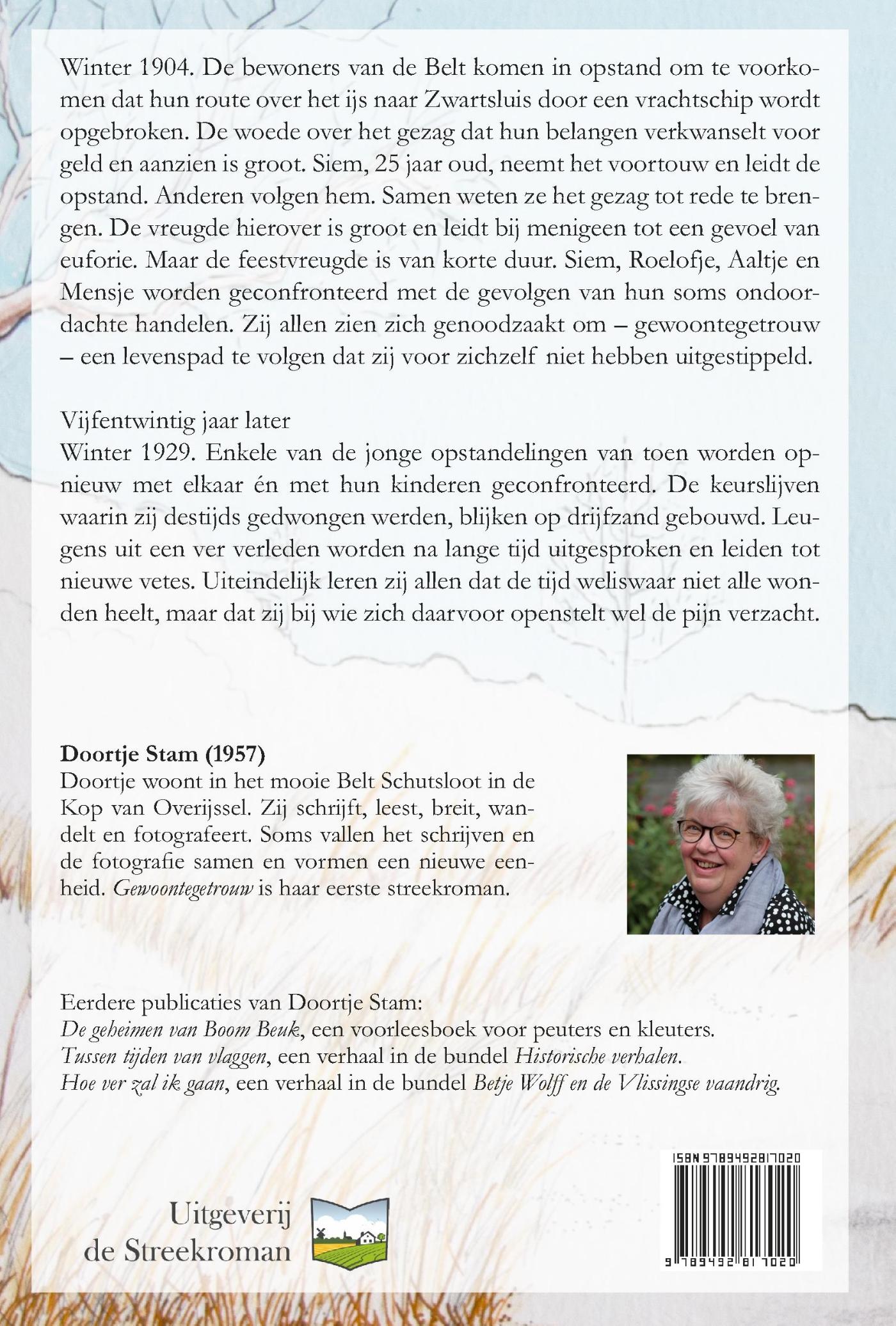 Achterkant van Gewoontegetrouw