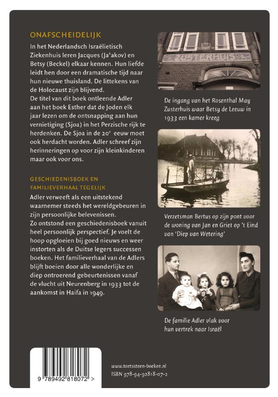 Achterkant van Van droefheid naar vreugde