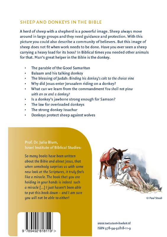 Achterkant van The donkey of the Good Samaritan
