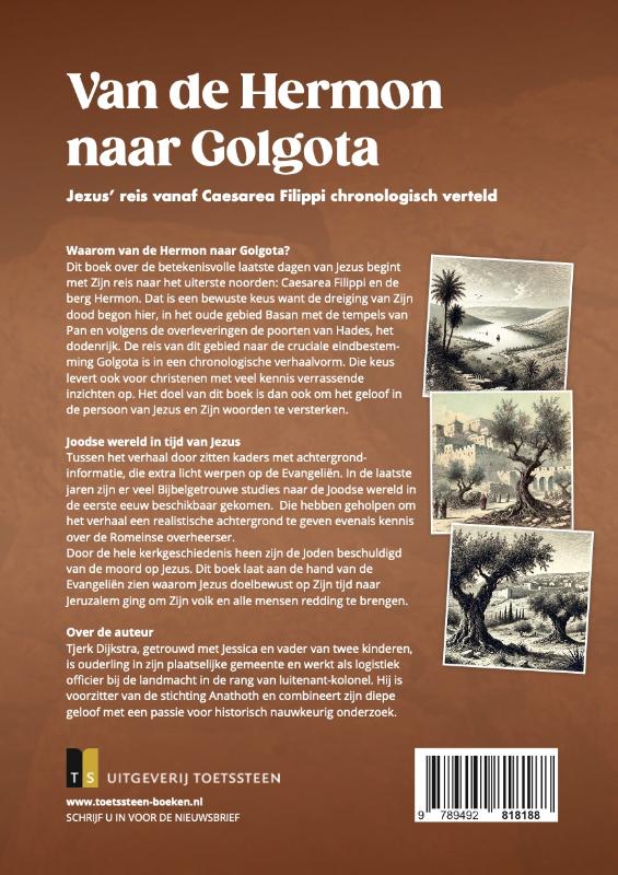 Achterkant van Van de Hermon naar Golgota