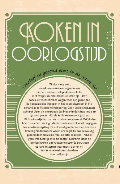 Achterkant van Koken in oorlogstijd