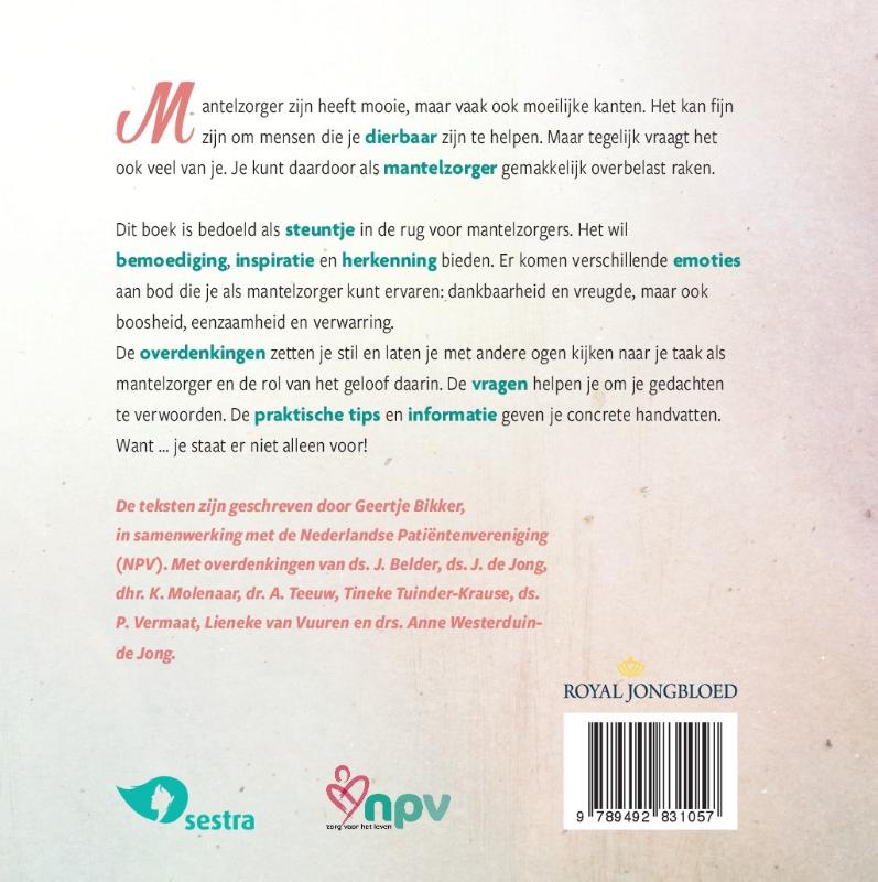 Achterkant van Je staat er niet alleen voor