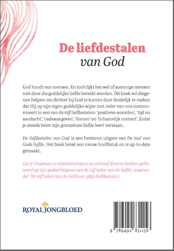Achterkant van De liefdestalen van God