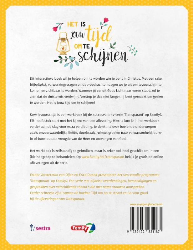Achterkant van Transparant werkboek
