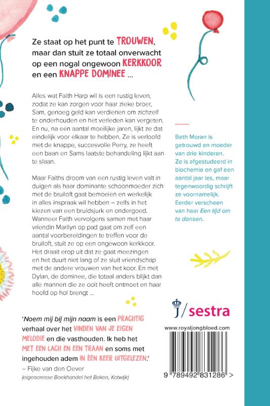 Achterkant van Noem mij bij mijn naam