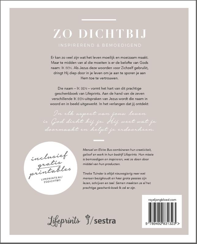 Achterkant van Zo dichtbij