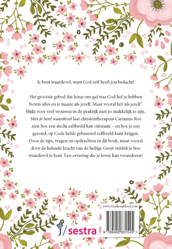 Achterkant van Je bent waardevol