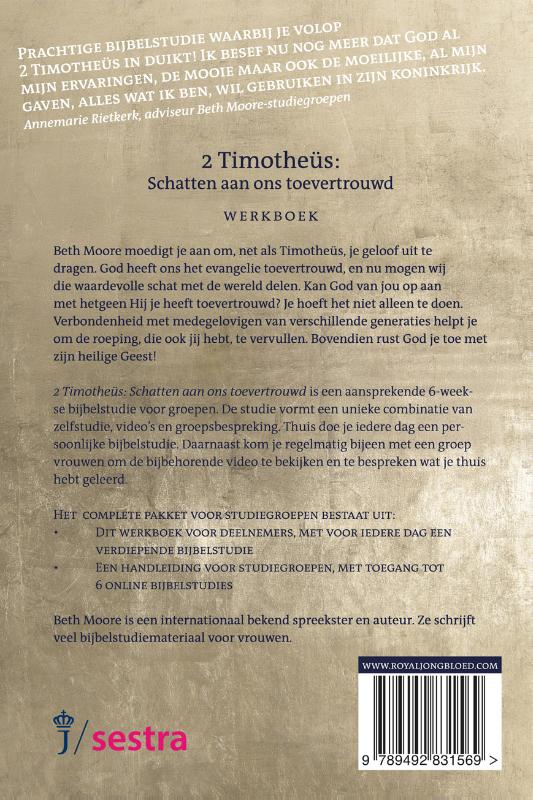 Achterkant van Werkboek