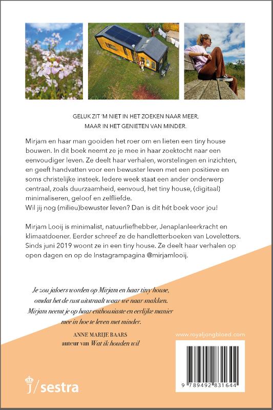 Achterkant van Bewuster leven
