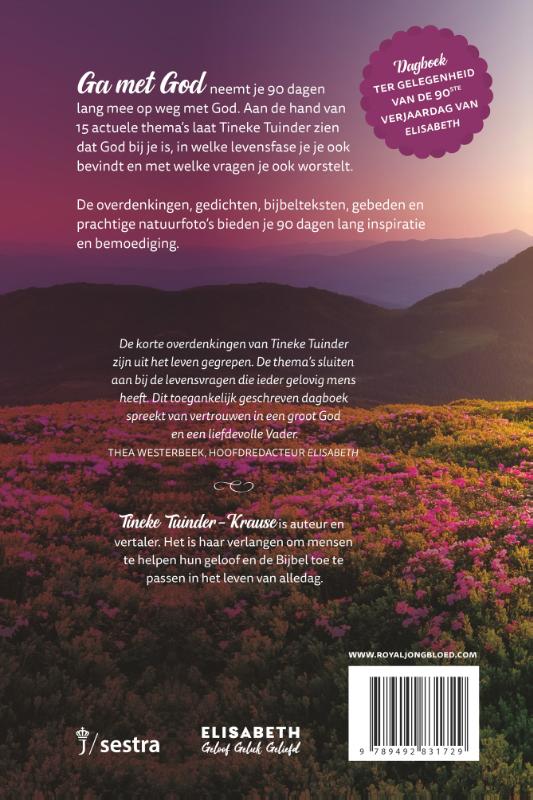 Achterkant van Ga met God en hij zal met je zijn