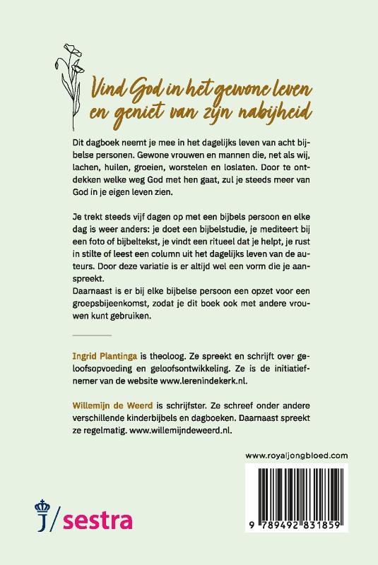 Achterkant van Gewoon leven met God