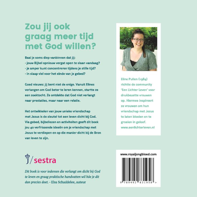 Achterkant van Dicht bij God leven