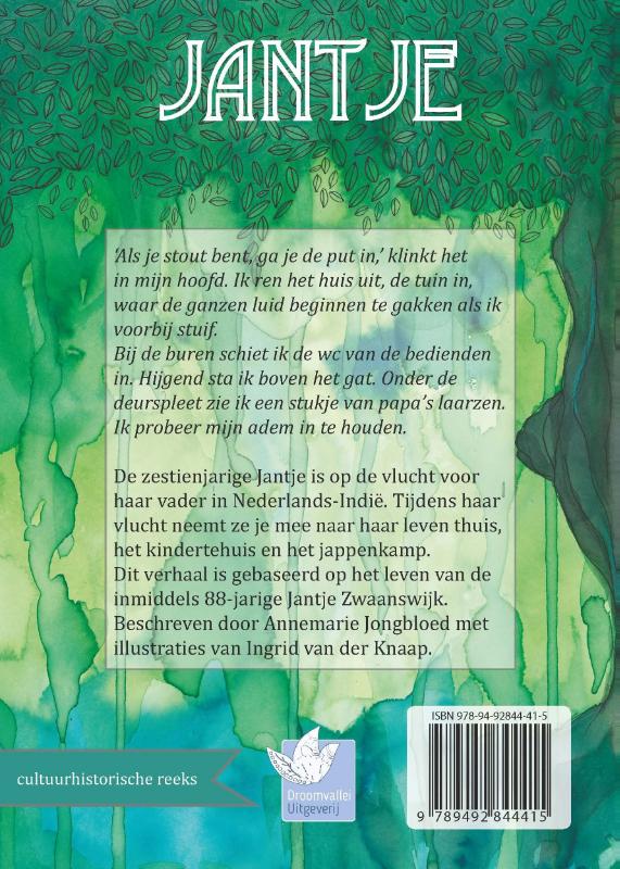 Achterkant van Jantje