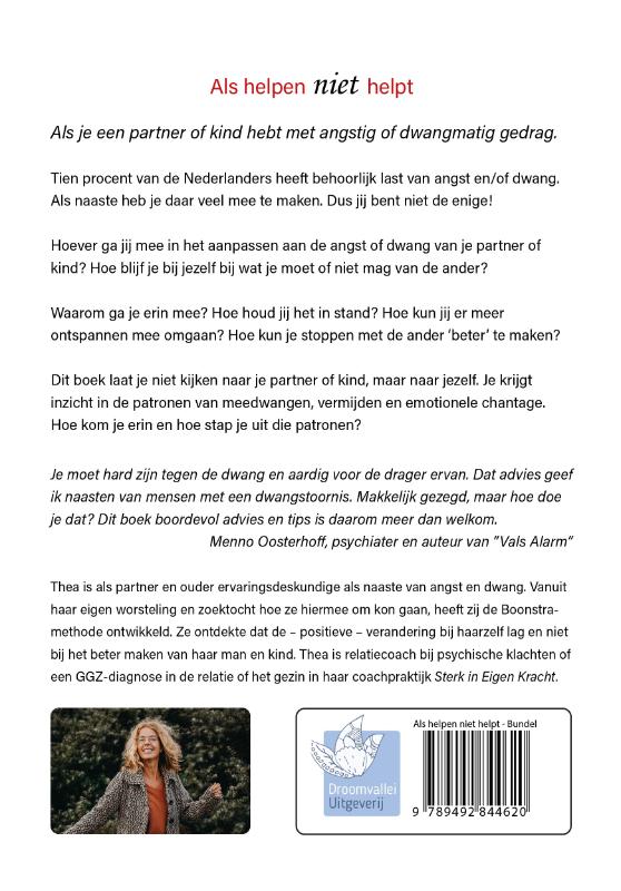 Achterkant van Als helpen niet helpt