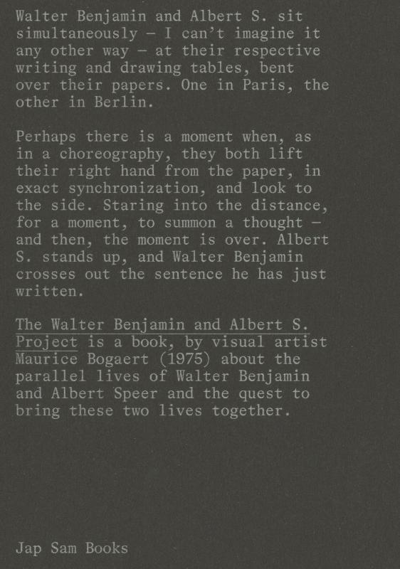 Achterkant van The Walter Benjamin and Albert S. Project