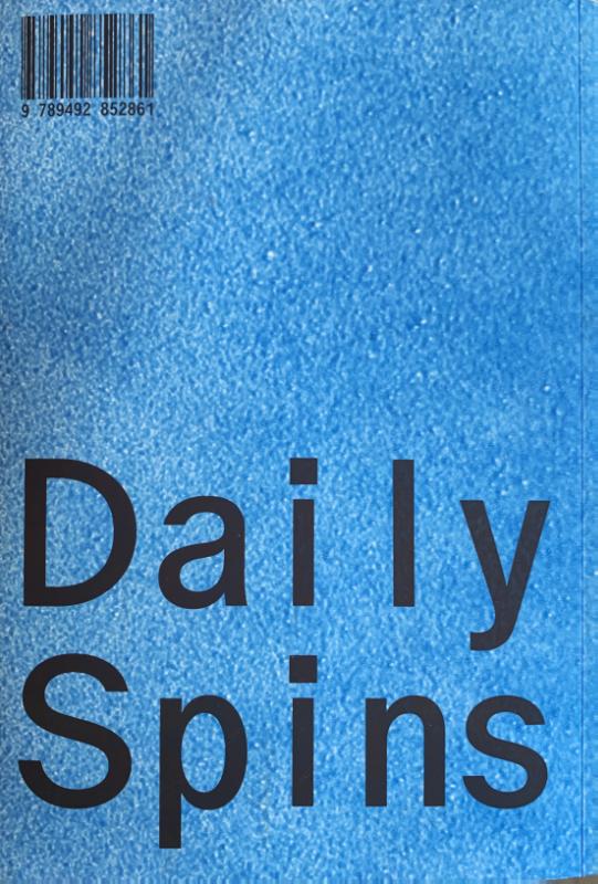 Achterkant van DAILY SPINS. THOMAS TRUM