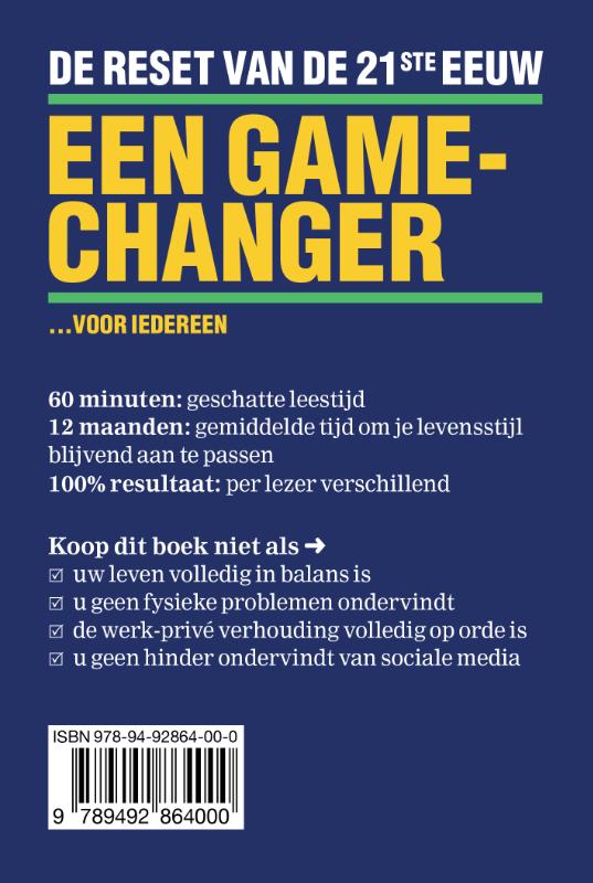Achterkant van Iedereen fit genoeg