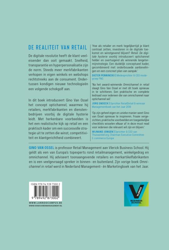 Achterkant van Retail - De digitale hysterie voorbij