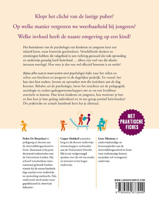 Achterkant van Bijna alles wat je moet weten over psychologie
