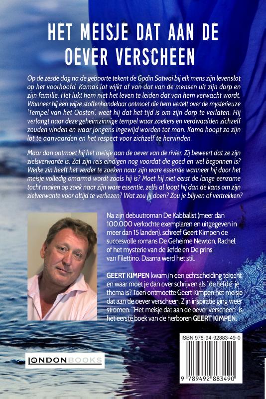 Achterkant van Het meisje dat aan de oever verscheen