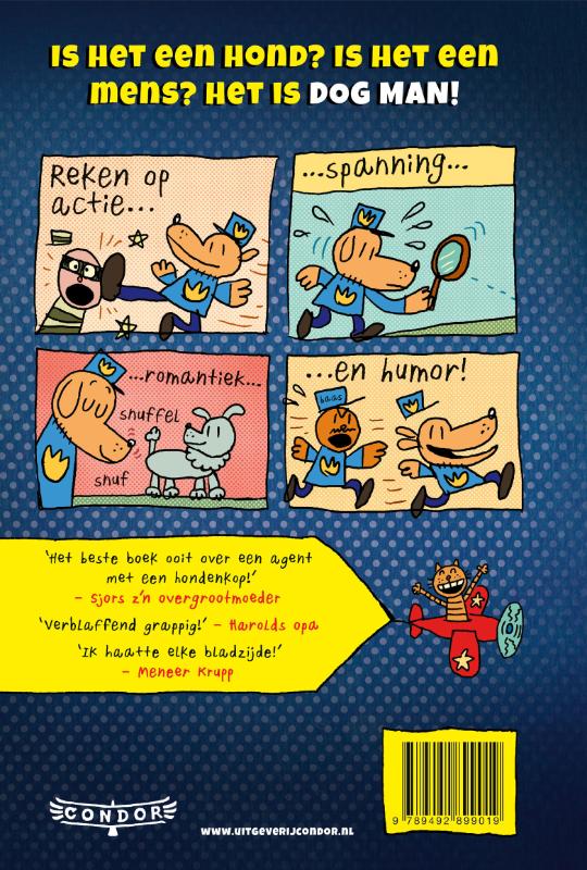 Achterkant van Dog Man