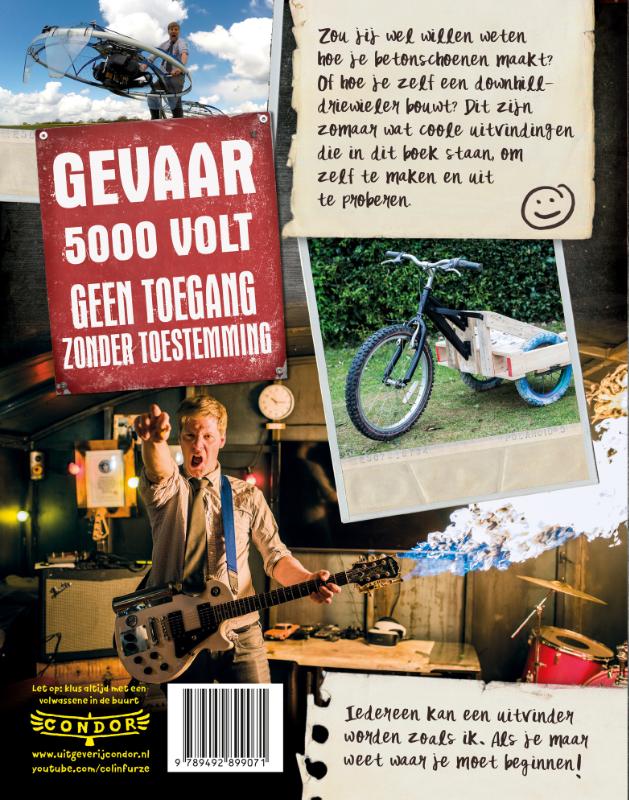 Achterkant van Dit boek is niet veilig!